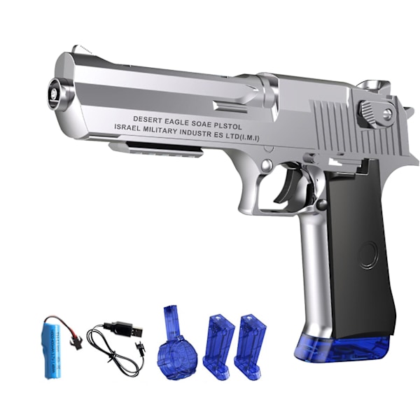 Elektrisk Vattenpistol för Vuxna och Barn, En-Klicks Automatisk Vattenpistol