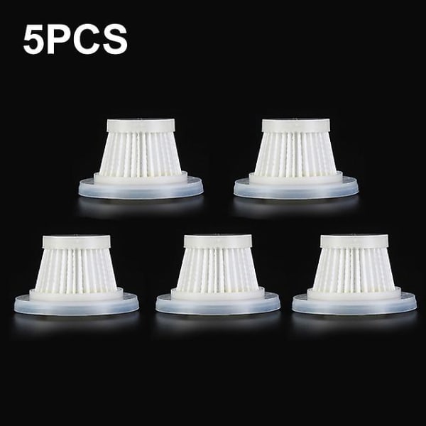 Bilstøvsuger HEPA-filter til LT-117 Støvsuger Vaskbart filter til 117c/117cd/117cg model [C] 5 Pcs