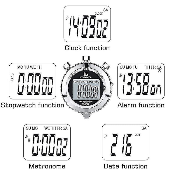 Stoppur Split Memory Stoppur Digital Stoppur Timer
