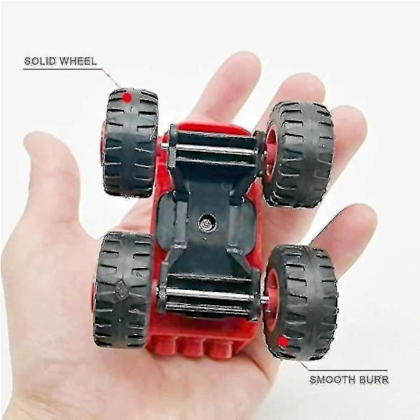 Blaze Monster Machines Slide Inertia Off-Road Battle Truck Monster Køretøj Legetøj Gave (1 Æske med 6)