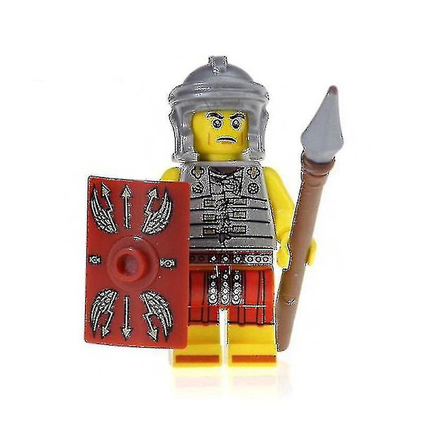 21-dels set Romerska Militär Centurionsoldater Minifigurer Armé Leksaker Samling