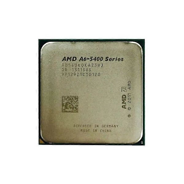 Prosessor A6-5400 2 kjerner 2 tråder Sokkel FM2 CPU