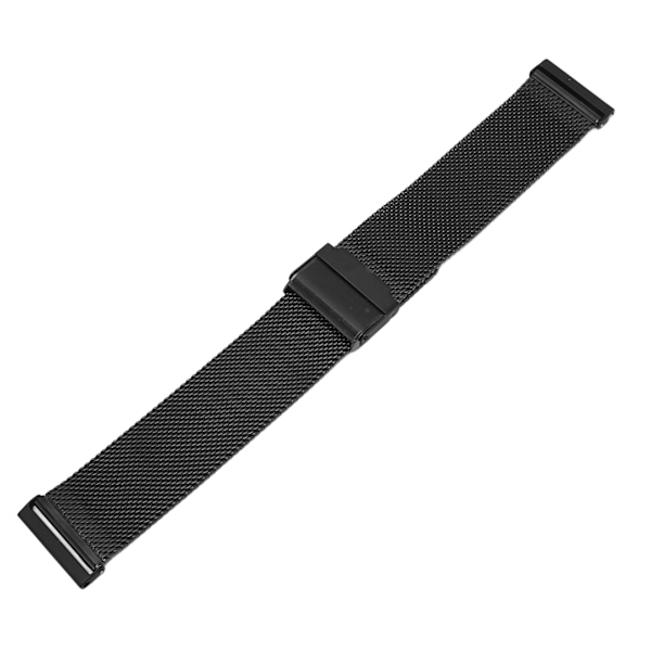 Urklokke Armbånd 24mm Rustfritt Stål Mesh Justerbar Rem For Suunto Spartan HR 7/D5i Svart[C]