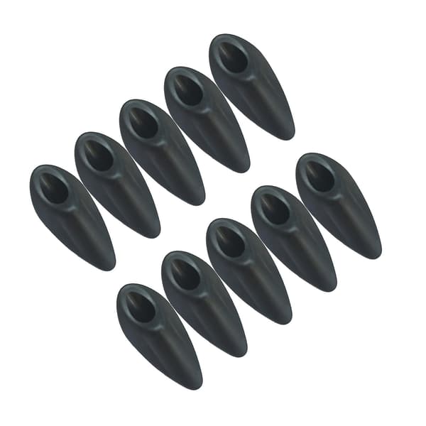 Cykelbremsekabelclips 10 stk. sort
