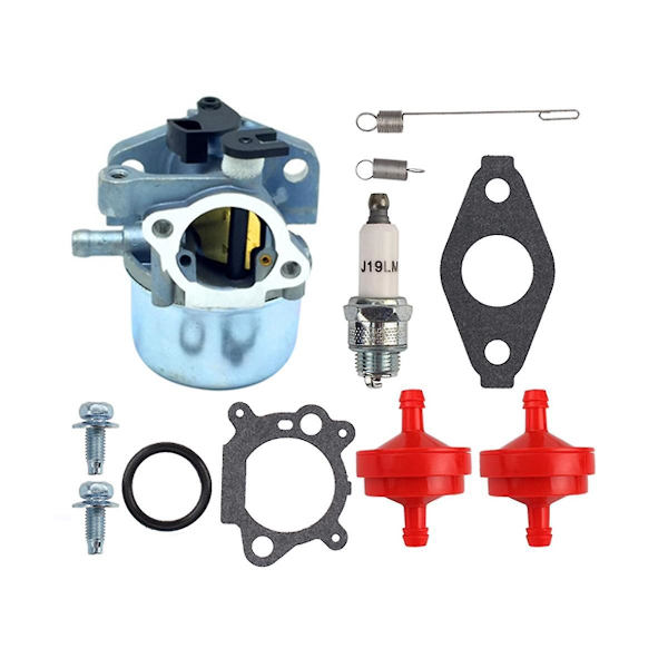 675 190Cc Förgasare Bränslefilter Fjäder Tändstift Kit för 6.25HP 6.75HP MRS Gräsklippare 675 190Cc