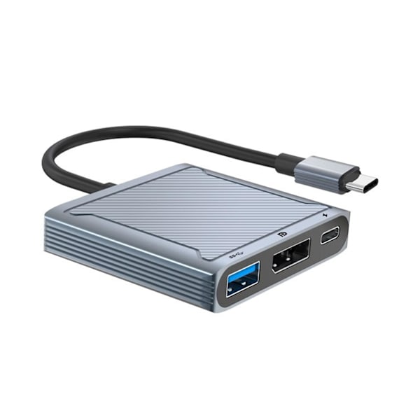 Dockningsstation Stabil Överföring Plug-and-Play Anti-Interferens Hög Hastighet Bred Kompatibel Videokonverterare Multiport USB 3.1 Universal Dockningshubb