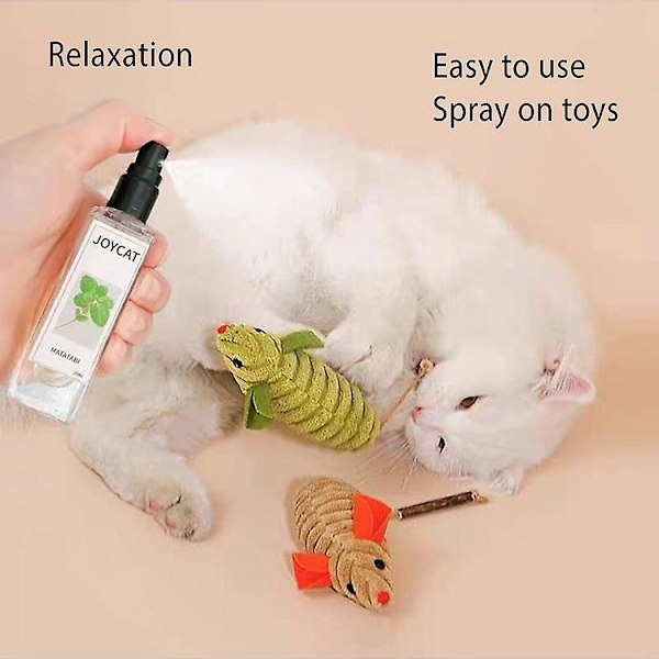 Joy Cat Herbal Spray, Kattnipspray för Katter, Kattträningsspray med Kattnip