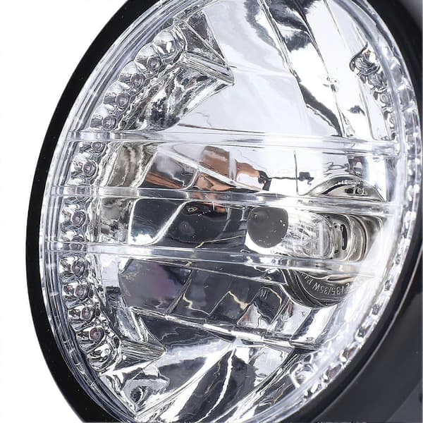 Universal 7 tommer LED Forlygte Motorcykel Frontlys Dag & Nat Lysstærk