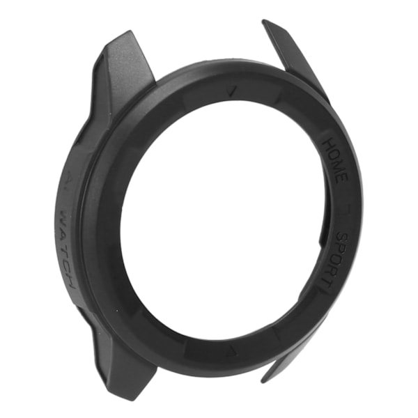 Urtavskydd i plast, stötsäkert, hårt, skyddande skal, ramtillbehör, passar för X1 Smartwatch, svart[C]