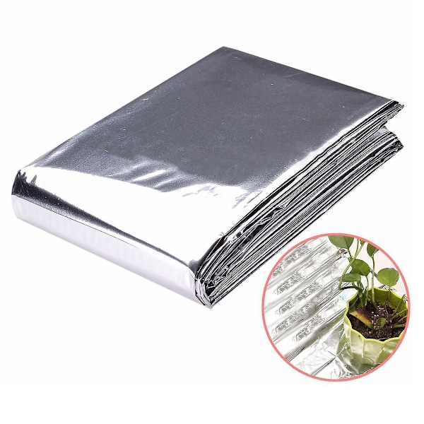 2-pack Väggfolie i Mylar för Hydroponisk Odling, Högreflekterande