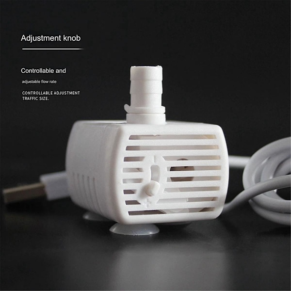USB-vattenpump för flera stilar av husdjursfontäner, automatisk hunddricksfontän, ersättningsvattenpump, tillbehör A