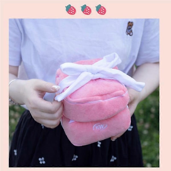 Plush Ringask Love Case Par Couple Ring Presentask Propose Memory Bröllopspresent