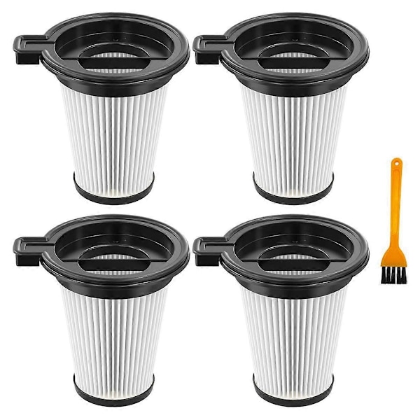 4-pack Ersättningsfilter för Sladdlös Dammsugare, Avtagbart och Tvättbart HEPA-filtertillbehör (C)