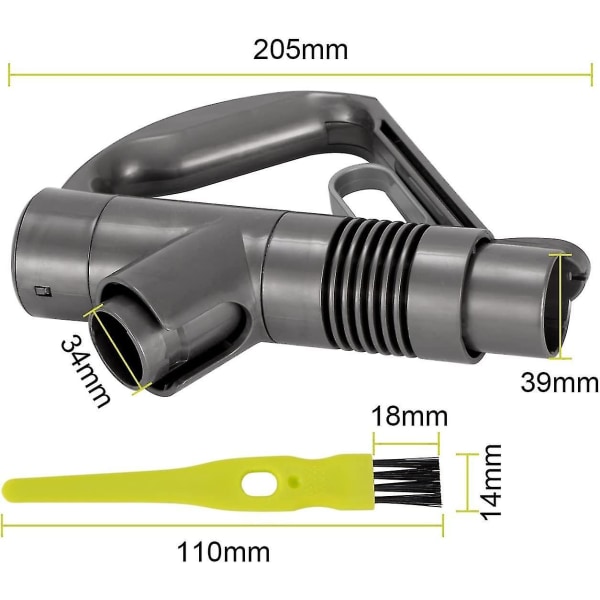 Håndtak Kompatibelt med Dyson Dc29 Dc33c Dc37 Dc19 Dc23 Dc26 Dc32 Dc36 Dc48 Dc52 Reservedel #917276-01[C]