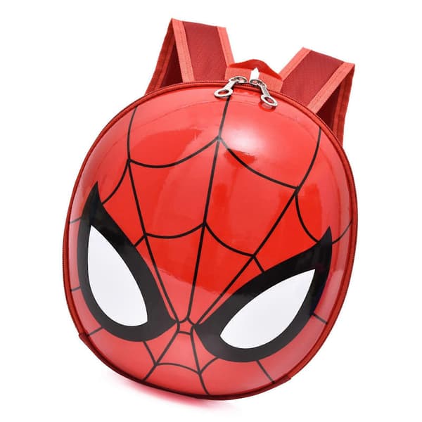 Spider-Man Rød Barnehagesekk Hardt Skall Brede Stropper