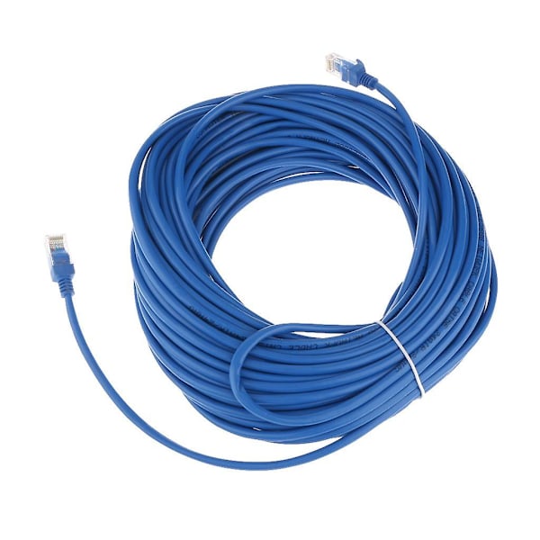 Cat5e Patchkabel Ethernet Internet Nätverk LAN UTP Blå 24 meter (C)