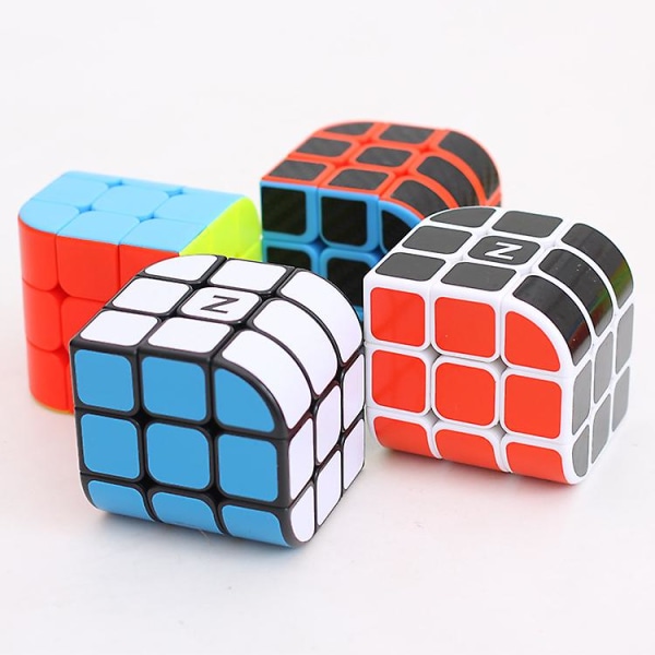 Zcube 3x3x3 Penrose Cube Curve Cubo 3x3 56mm Magic Cube Puzzle Speed ​​Professionellt lärande Pedagogiska Cubos Magicos Barnleksaker stickerless
