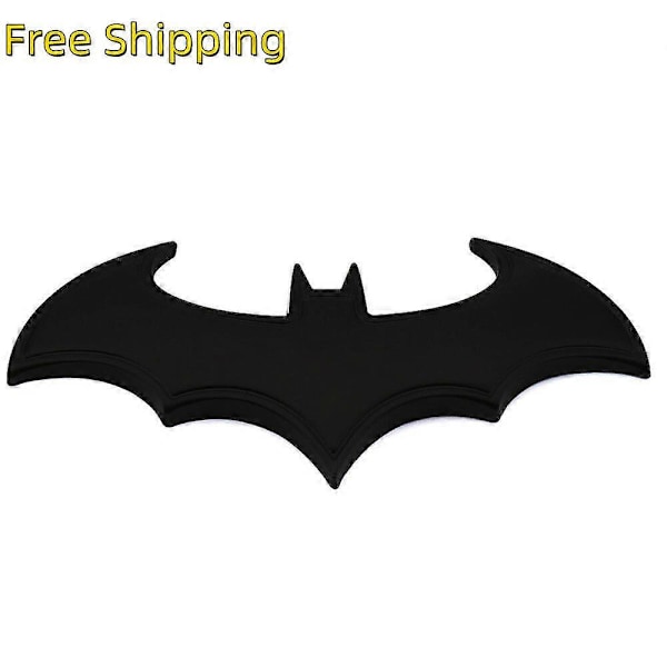 3D Metall Batman Dark Knight Batwing Klistermärke Dekal Emblem Badge Auto Bil Styling w12471429 (C)