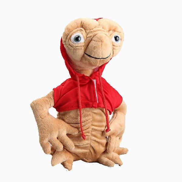 28CM Horrible E.T. Plyschleksak Dock Cartoon Alien Plushie Leksaker Utomjordiska Stoppade Dockor för Barn Födelsedag Julgåvor