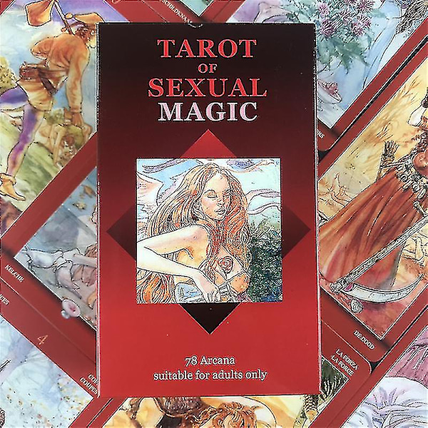 Høj kvalitet Tarot Of Sexual Magic Tarot Kort Bordspil Kort Spillekort Ferie Familie Fest Gave Wholsale78pcs Tt66