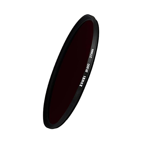 Zomei 37mm 850NM Infraröd X-RAY IR Filter Objektiv för Kameror Optiskt Glas (C)