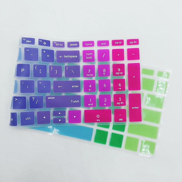 3x Silikone Notebook Tastatur Beskyttelses Cover til HP 15.6inch BF Laptops (C)