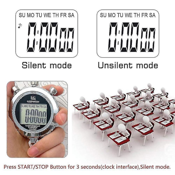 Stoppur Split Memory Stoppur Digital Stoppur Timer