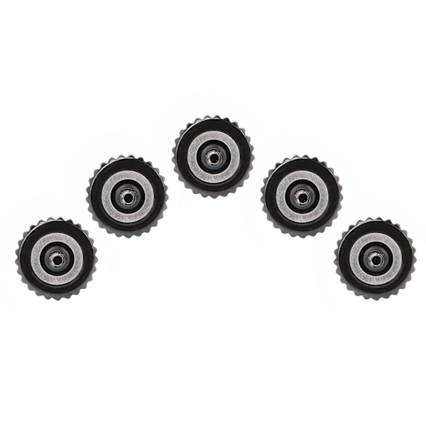 5 st. Stål Urkronor Urhuvud Urmakare Reparationsdelar Ersättningstillbehör Svart 6 mm / 0,24 tum[C]