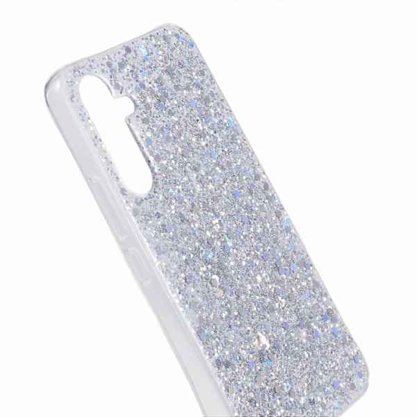 Skyddande TPU-skal med glitter för Samsung Galaxy A05s 4G - Stötsäkert Multicolor Style C