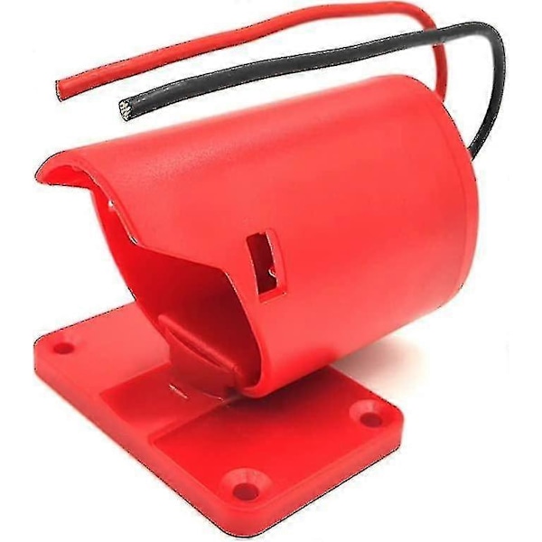 Batteriadapter Kompatibel för Milwaukee 12V M12 Batteridocka Strömomvandlare för DIY Ride-Excellence (C)