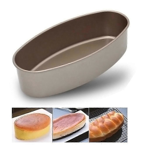 Oval Non-stick Form för Bröd eller Cheesecake Bakning (C)