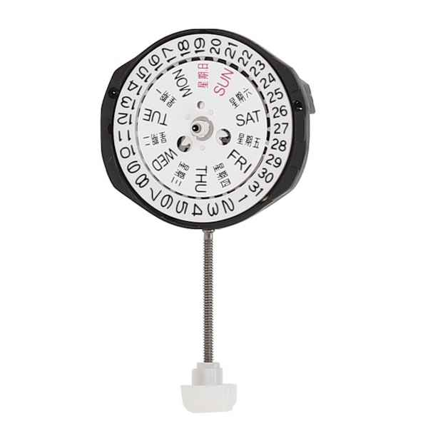 Kvartsrörelse Legering SL25 3 Visare Dag Datum Kalender Urverk Ersättningsdelar Tillbehör[C]