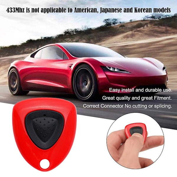 Laddningslucka Dörrfjärrkontroll Chip för Tesla Model As shown
