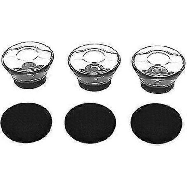 3x Öronproppar för Plantronics Voyager Legend Örontips Kit, Plantronics Voyager 5200 5220 5210 Bluetooth Headset Skumöverdrag - Medium Small*3pack