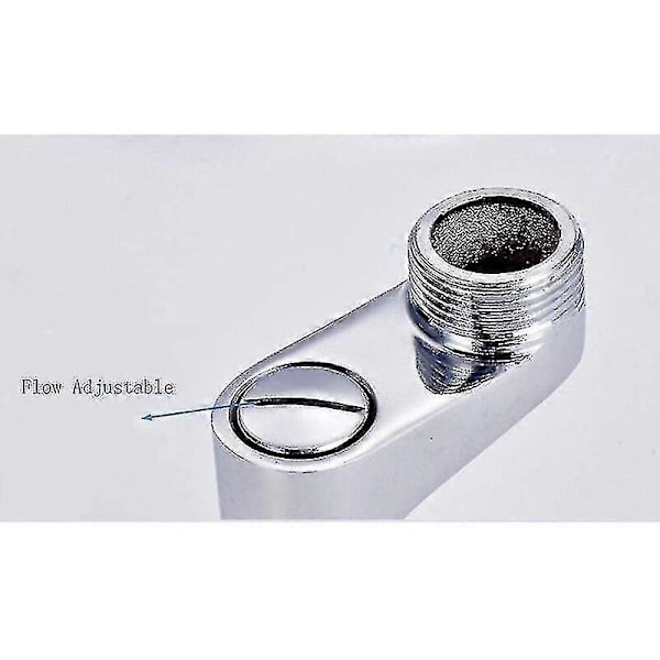 2-pack badkarblandareadapter, justerbar svängarm, 25 mm, 20 mm, duschblandare, badrumsblandare, massiv mässingblandare, starlight - Snngv-XinHan