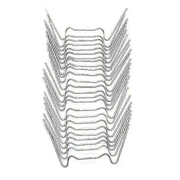 Växthusglas Clips Glasrutefixering Rostfritt Stål Överlappning Trädgårdsskötsel 50 st W Clips (C)
