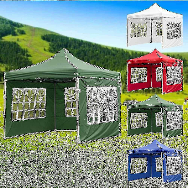 Solid Oxford Hagepaviljong Festtelt - Vanntett Sammenleggbar Utendørs Markisetelt For Bryllup Og Arrangementer