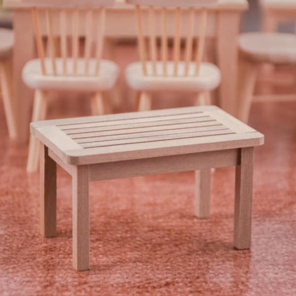Mini 4x1 Te-bord Dukkehus Tilbehør