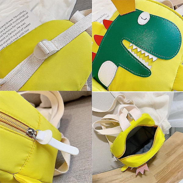 Ryggsäckar Söt Småbarn Barn Förskola Skolväska 3D Tecknad Dinosaurie Mini Ryggsäck Ny Baby Pojke Flicka Skola (C)