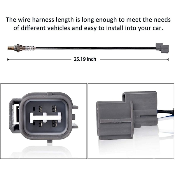 Oksygensensor for 1992-2000 Honda Civic Odyssey Accord 92 93 95-99 Acura Integra NSX CL EL O2 Sensor 36531P06A11