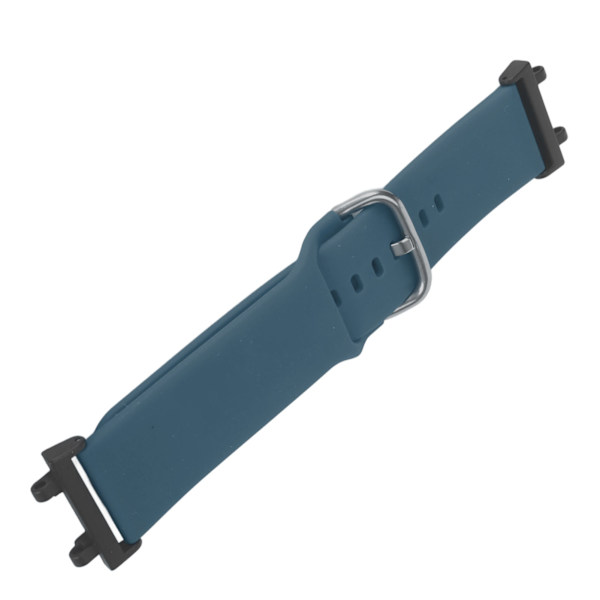 Blød Silikon Urrem Justerbar Udskiftningsrem Tilbehør Passer Til Amazfit T Rex 2 Smartwatch Mørkeblå[C]