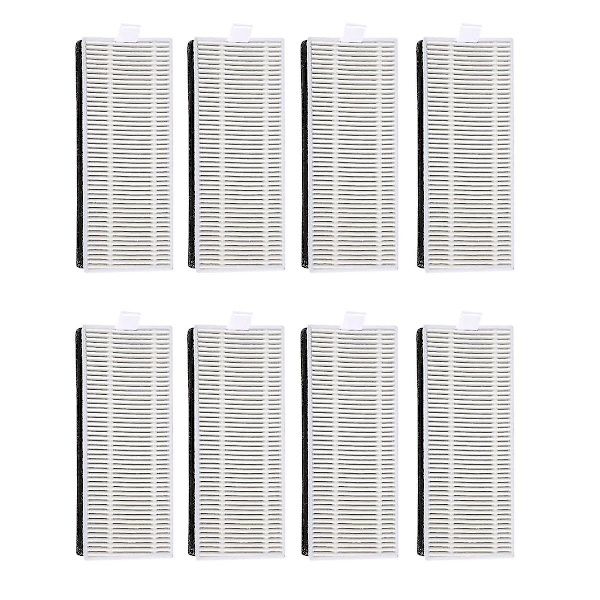 8 st Hepa-filter för Deebot Ozmo U2 / U2 Pro robotdammsugare Reservdelar[C]