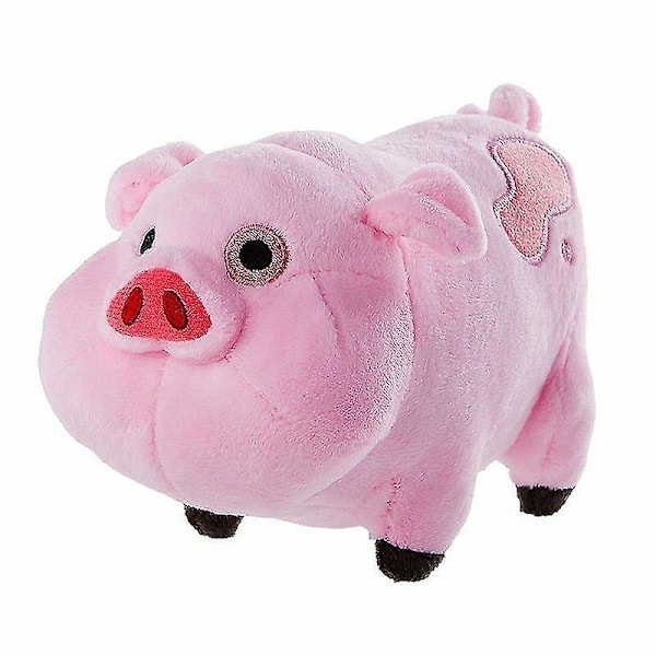 Gravity Falls Waddles Den Rosa Grisen Plyschdjur Leksak Dockor Barnfödelsedag Barnpresent 18cm