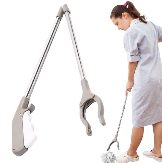 Lettvektsgriper med sklisikkert håndtak og roterende hode, 1 stk, 83 cm