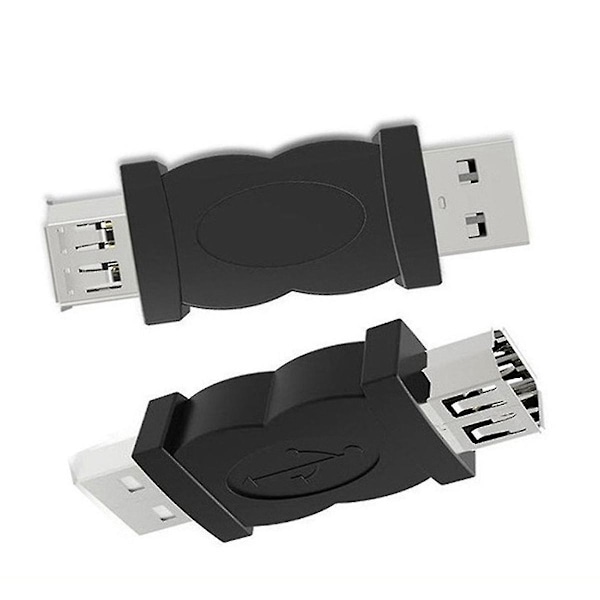 USB til 1394 6P Connector USB til Firewire Multifunktionel Bærbar Praktisk 6-polet USB Han til 1394 Konverter