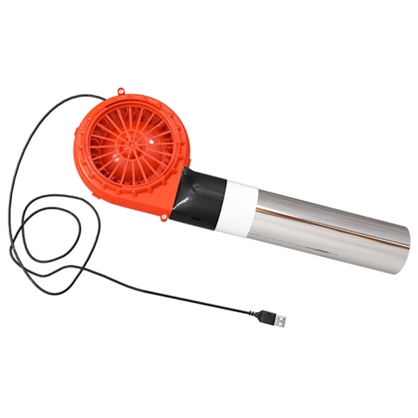 Bärbar grillfläkt luftblåsare handhållen batteridriven grillfläkt luftblåsare utomhus camping picknick grill matlagningsverktyg null - No switch 0.17