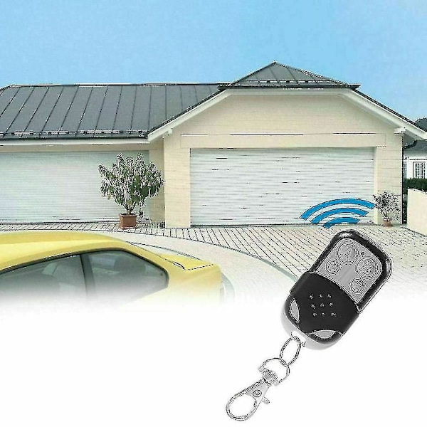 4-pack Universal Elektrisk Garageportfjärrkontroll 433mhz Ersättningsnyckel Fob_fs