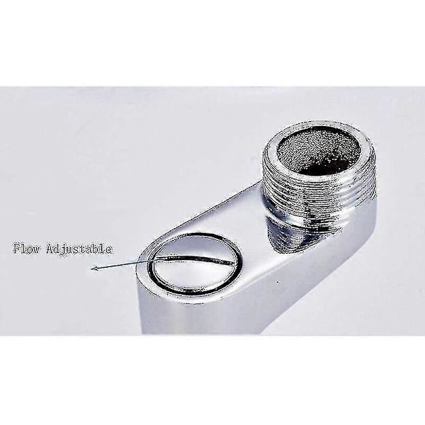 2 Pakning Badekararmatur Adapter, Justerbar Svingarm, 25mm, 20mm, Dusjarmatur, Baderomsarmatur, Solid Messing Blandebatteri, starlight - Snngv