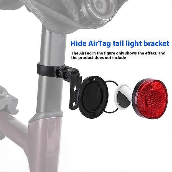 Cykel GPS Tracker med Refleks og Lys - Tyverisikring til Cykling
