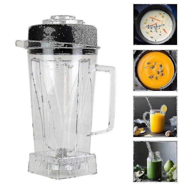 Transparent Blenderbehållare med blad för Vitamix Blender, 64oz